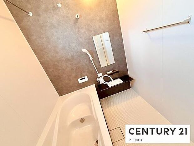 一坪サイズのお風呂で毎日の疲れを癒してください。