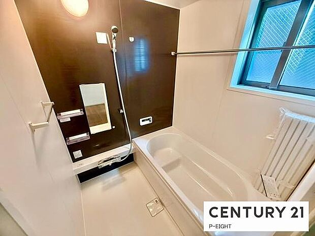 一坪サイズのお風呂で毎日の疲れを癒してください。