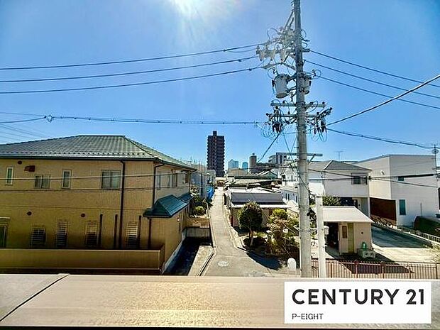 現地から見た眺望です！