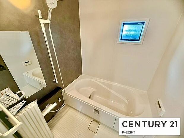 一坪サイズのお風呂で毎日の疲れを癒してください。