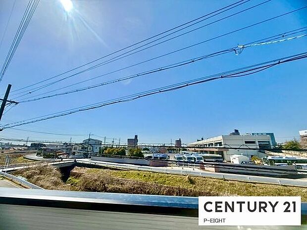 現地から見た眺望です!