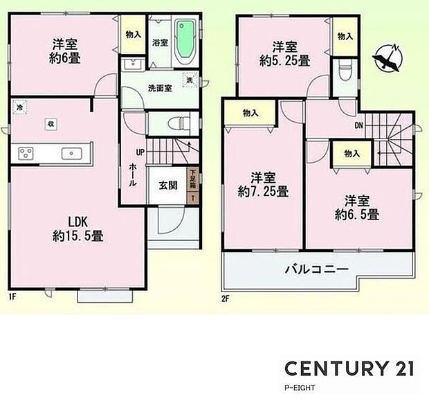 収納豊富な間取り!