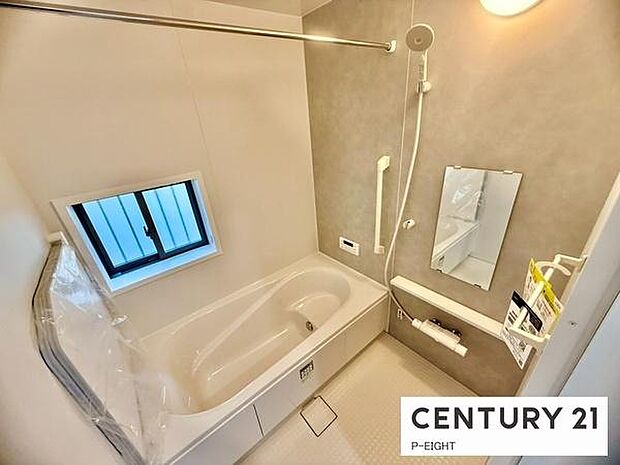 一坪サイズのお風呂で毎日の疲れを癒してください。