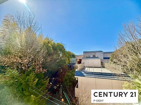 バルコニーから見える景色です！