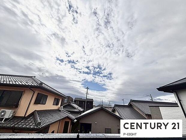 現地から見た眺望です！