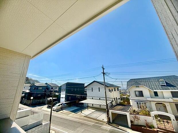 現地から見た眺望です！