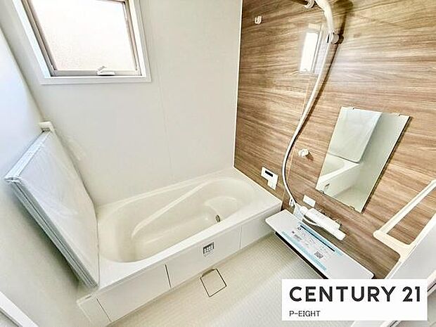 一坪サイズのお風呂で毎日の疲れを癒してください。