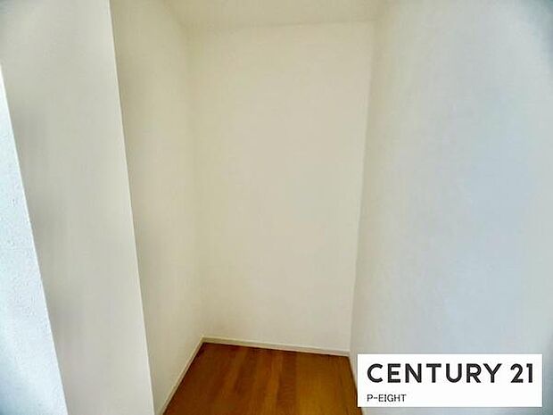 クローゼットでお部屋もスッキリ!