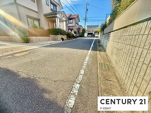 整備された道路です！