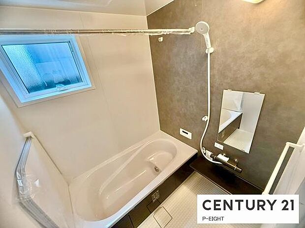 一坪サイズのお風呂で毎日の疲れを癒してください。