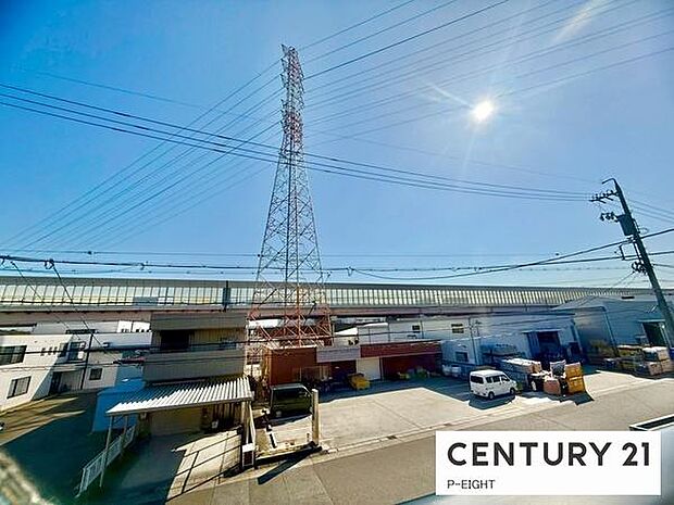 現地から見た眺望です！