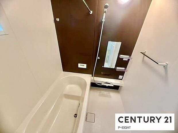 一坪サイズのお風呂で毎日の疲れを癒してください。