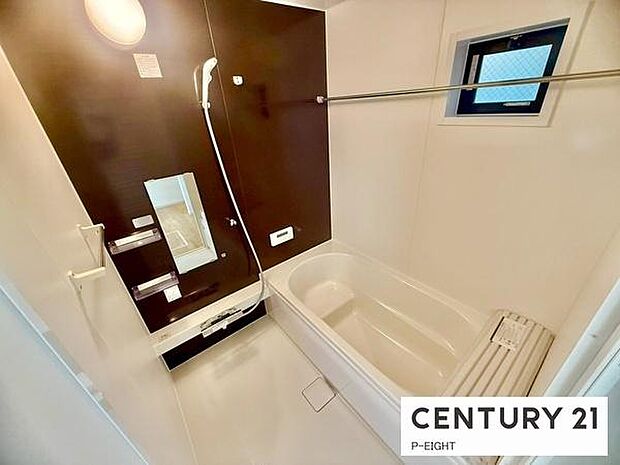 一坪サイズのお風呂で毎日の疲れを癒してください。