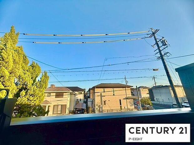 現地から見た眺望です！