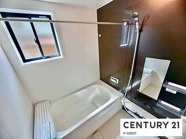 一坪サイズのお風呂で毎日の疲れを癒してください。