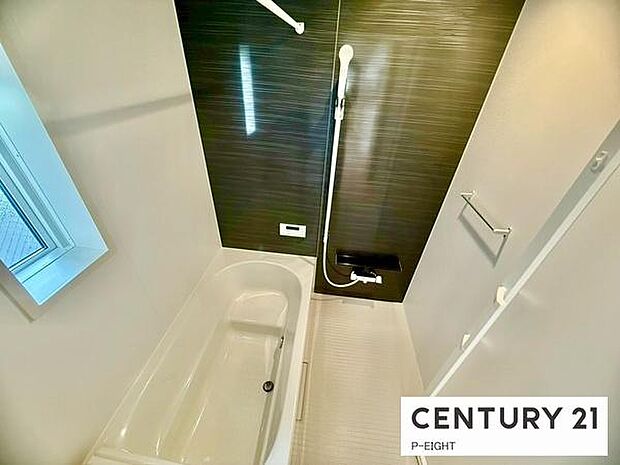 一坪サイズのお風呂で毎日の疲れを癒してください。