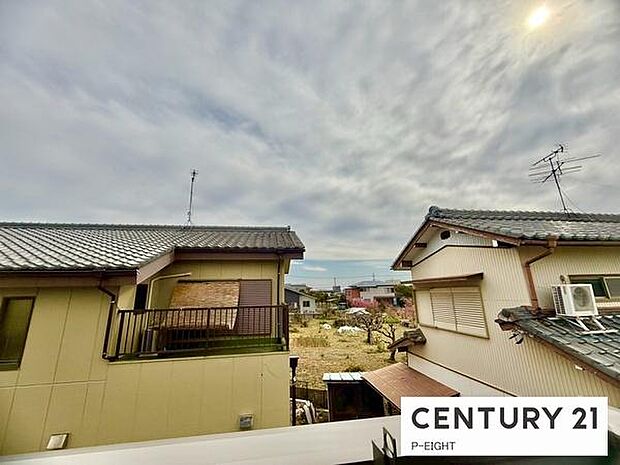 現地から見た眺望です！
