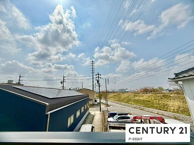 現地から見た眺望です！