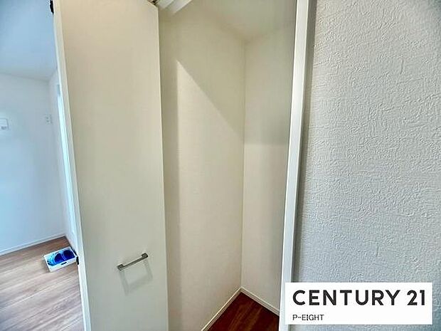 クローゼットでお部屋もスッキリ!