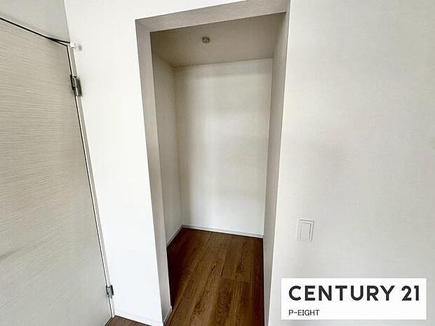 広めの収納スペースあり！