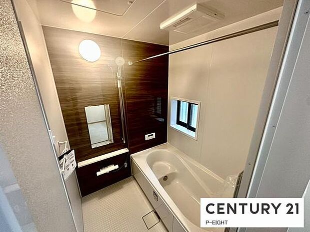 一坪サイズのお風呂で毎日の疲れを癒してください。