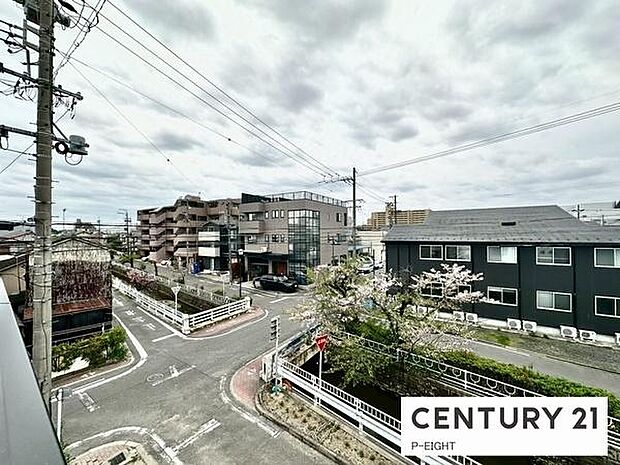 現地から見た眺望です！