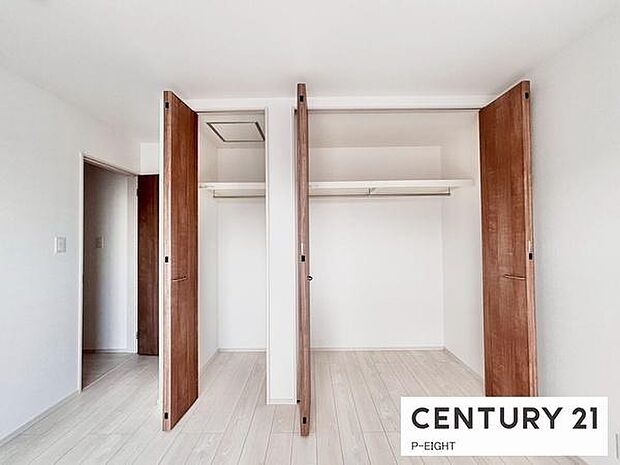 広めの収納スペースあり!