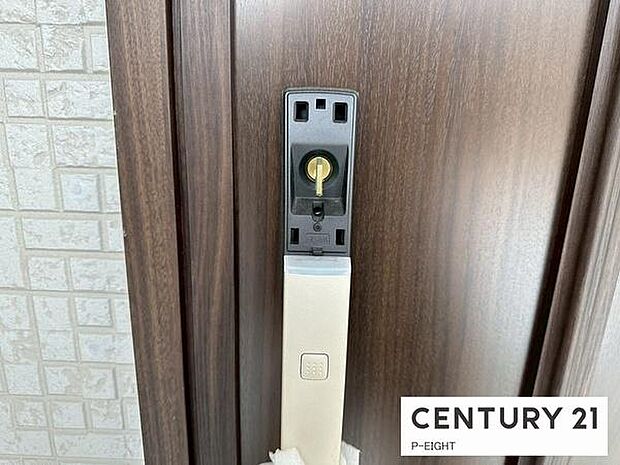 開錠・施錠に便利な電気錠!
