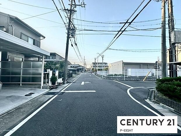 整備された道路です!