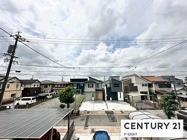 現地から見た眺望です!