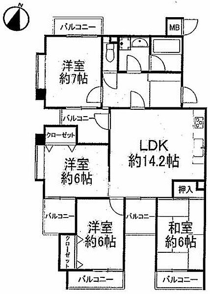 間取り：323000525116