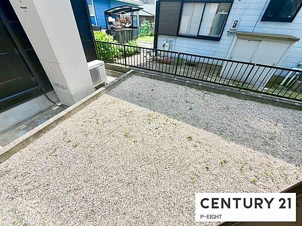 自由に使える庭があります！