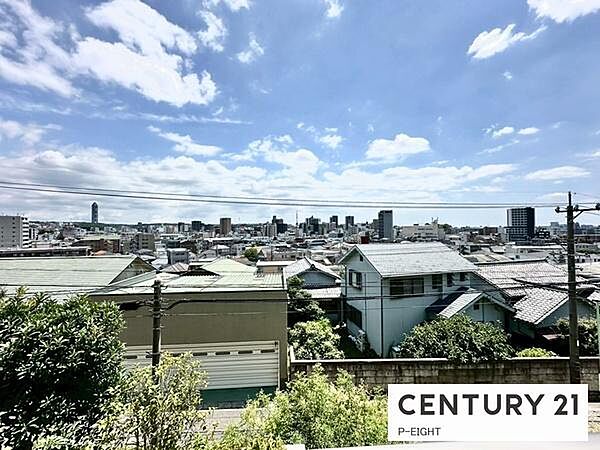 バルコニーから見える景色です！