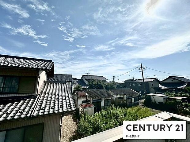 現地から見た眺望です!
