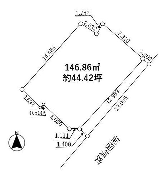 間口12ｍ以上で、駐車もしやすい！