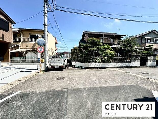 幅員約6.0mのゆとりある道路です!