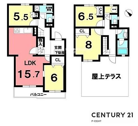 4LDK 間取り