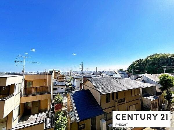 バルコニーから見える景色です！