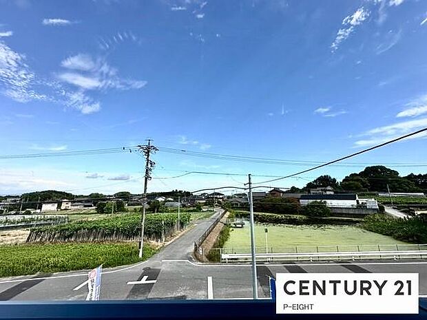 現地から見た眺望です！