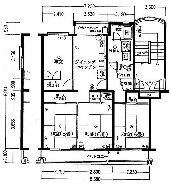 間取り：323000561140