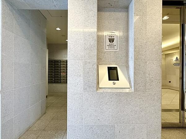 オートロックで安心です！