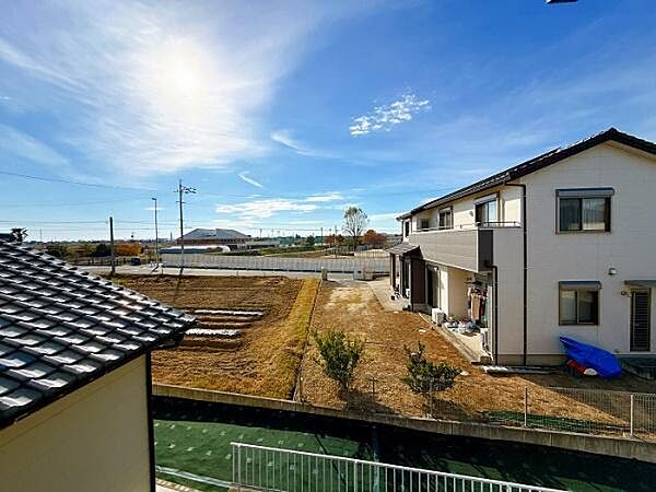 バルコニーから見た景色