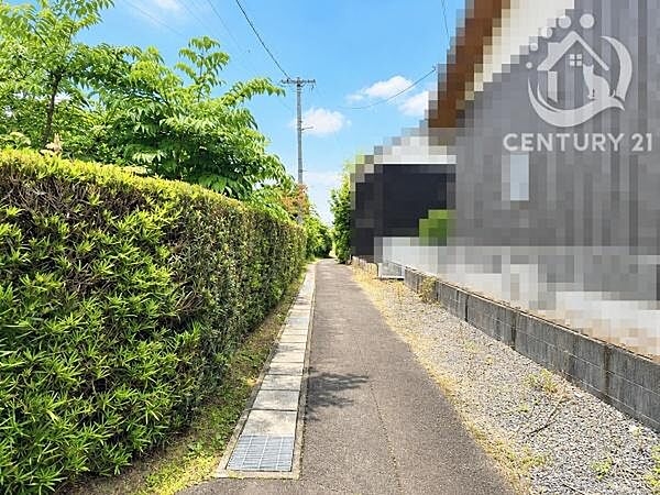 南東側前面道路