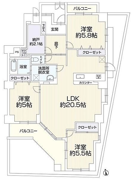 間取り：323000517410