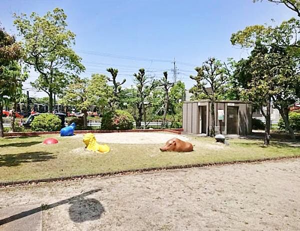 大坪公園まで50m