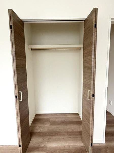 各部屋クローゼット付き