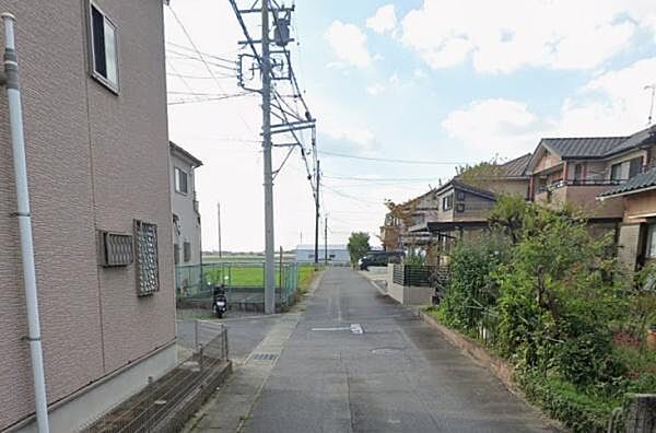 北側前面道路幅約4.1ｍ