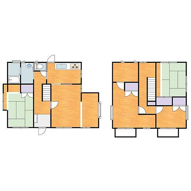 長崎電軌本線 大橋駅まで 徒歩48分(4SLDK)の間取り