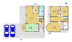 八王子市元八王子町2丁目　中古戸建 4LDKの間取り