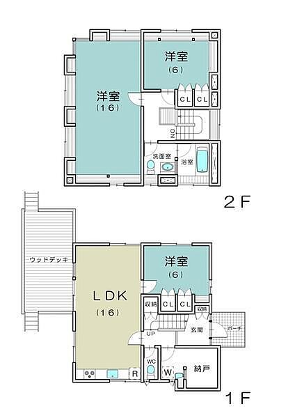 間取図になります。